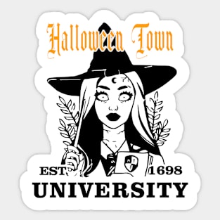 Halloween University Sticker